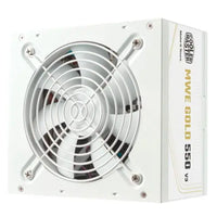 CSH Online Shop Cooler Master 550W MWE Gold V3 ATX 3.1 PSU, Fully Wired, HDB Bearing Fan, 80+ Gold, White COOLER MASTER