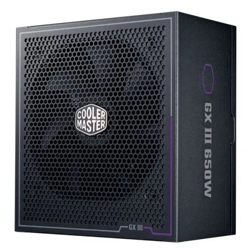 CSH Online Shop Cooler Master 650W GX III Gold ATX 3.0 PSU, Fully Modular, HDB Bearing Fan, 80+ Gold COOLER MASTER