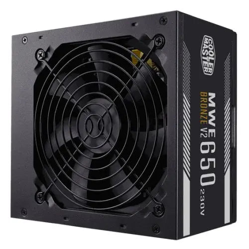 CSH Online Shop Cooler Master 650W MWE Bronze V2 230V ATX 2.52 PSU, Fully Wired, HDB Bearing Fan, 80+ Bronze COOLER MASTER