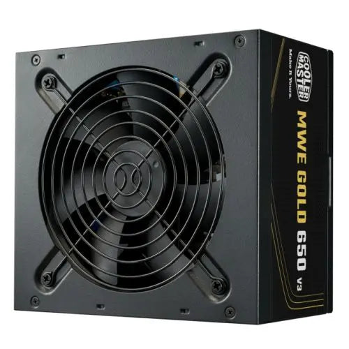 CSH Online Shop Cooler Master 650W MWE Gold V3 ATX 3.1 PSU, Fully Wired, HDB Bearing Fan, 80+ Gold COOLER MASTER