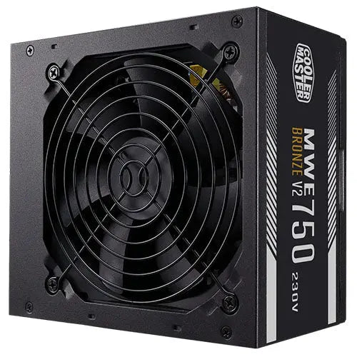 CSH Online Shop Cooler Master 750W MWE Bronze V2 230V ATX 2.52 PSU, Fully Wired, HDB Bearing Fan, 80+ Bronze COOLER MASTER