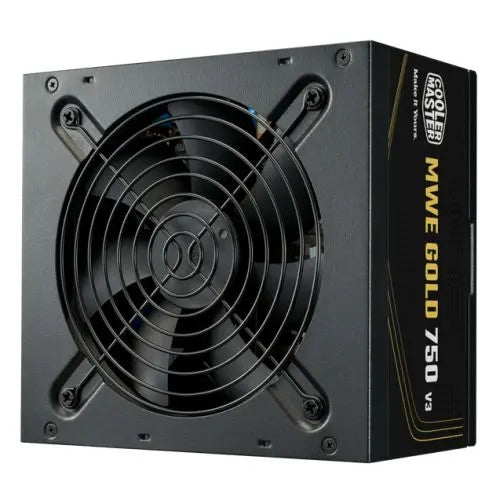 CSH Online Shop Cooler Master 750W MWE Gold V3 ATX 3.1 PSU, Fully Wired, HDB Bearing Fan, 80+ Gold COOLER MASTER
