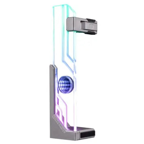 CSH Online Shop Cooler Master Atlas ARGB GPU Support Bracket, Infinity Mirror Design, Edge-Lit ARGB Tempered Glass, Aluminium Stand COOLER MASTER