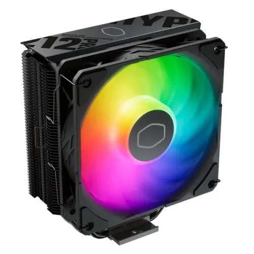 CSH Online Shop Cooler Master Hyper 212 Pro ARGB Heatsink & Fan, Intel & AMD Sockets, Loop Dynamic SickleFlow Fan, Aluminium Fins, 4x Heatpipes, 230W TDP COOLER MASTER