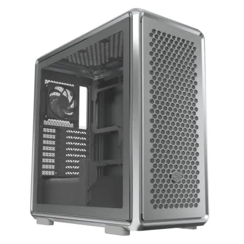 CSH Online Shop Cooler Master MasterFrame 600 Modular Open-Frame ATX Case w/ Glass Side, 4x ARGB Fans, FreeForm 2.0 Exo-Structure, USB-C 20Gbps, USB-C, Silver COOLER MASTER