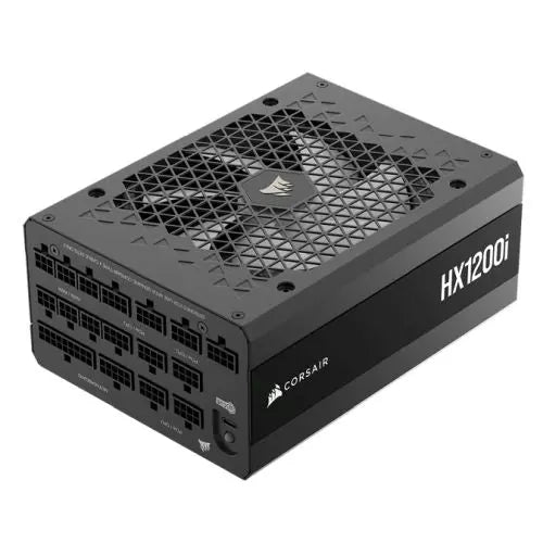 CSH Online Shop Corsair 1200W HX1200i V3 PSU, Fluid Dynamic Fan, Fully Modular, Ultra-Low Noise, 80+ Platinum, ATX 3.1, PCIe 5.1 CORSAIR