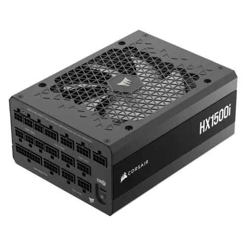 CSH Online Shop Corsair 1500W HX1500i (C20) V3 PSU, Fluid Dynamic Fan, Fully Modular, Ultra-Low Noise, 80+ Platinum, ATX 3.1, PCIe 5.1 CORSAIR
