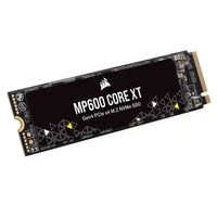 CSH Online Shop Corsair 1TB MP600 CORE XT M.2 NVMe Gen4 SSD, M.2 2280, PCIe4, 3D QLC NAND, R/W 5900/5000 MB/s, 500K/1000K IOPS CORSAIR