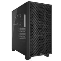 CSH Online Shop Corsair 3000D Airflow Gaming Case w/ Glass Window, ATX, 2x SP120 Fans, GPU Cooling, 4-Slot GPU Support, High-Airflow Front, Black CORSAIR