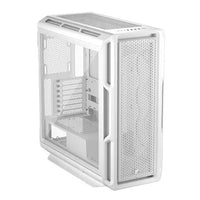 CSH Online Shop Corsair 5000T Gaming Case w/ Glass Side, E-ATX, No Fans, USB-C, Asus BTF Compatible, White CORSAIR