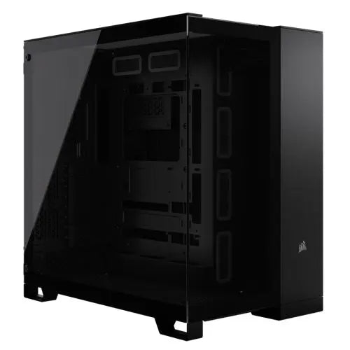 CSH Online Shop Corsair 6500X Dual Chamber Gaming Case w/ Glass Side & Front, ATX, Mesh Panels, USB-C, Asus BTF Compatible, Black CORSAIR