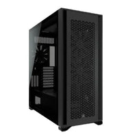 CSH Online Shop Corsair 7000D Airflow Gaming Case w/ Tempered Glass Window, E-ATX, 3 x AirGuide Fans, High-Airflow Front Panel, USB-C, Black CORSAIR
