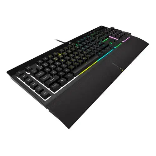 CSH Online Shop Corsair K55 RGB PRO Membrane Gaming Keyboard, USB, 5-Zone RGB, 12-Key Rollover, Anti-Ghosting, 6 Macros, IP42 CORSAIR
