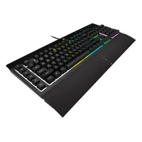 CSH Online Shop Corsair K55 RGB PRO Membrane Gaming Keyboard, USB, 5-Zone RGB, 12-Key Rollover, Anti-Ghosting, 6 Macros, IP42 CORSAIR