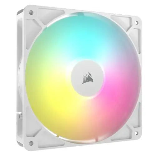 CSH Online Shop Corsair RS140 ARGB PWM 14cm Case Fan, Magnetic Dome Bearing, Daisy-Chain 4-Pin, 1700 RPM, AirGuide Tech, White CORSAIR