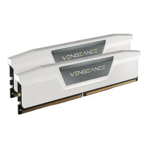 CSH Online Shop Corsair Vengeance 32GB Kit (2 x 16GB), DDR5, 5600MHz (PC5-44800), CL40, 1.25V, XMP 3.0, PMIC, DIMM Memory, White CORSAIR