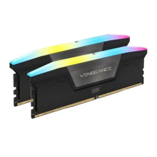 CSH Online Shop Corsair Vengeance RGB 32GB Kit (2 x 16GB), DDR5, 5200MHz (PC5-41600), CL40, 1.25V, XMP 3.0, PMIC, DIMM Memory CORSAIR