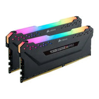 CSH Online Shop Corsair Vengeance RGB Pro 32GB Memory Kit (2 x 16GB), DDR4, 3200MHz (PC4-25600), CL16, XMP 2.0, Black CORSAIR