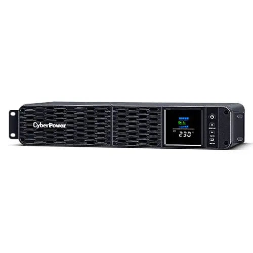 CSH Online Shop CyberPower Advanced PFC Sinewave 2U Rackmount 1600VA UPS, 1000W, Colour LCD, 8x IEC C13, USB, Hot-swappable Batteries CYBERPOWER