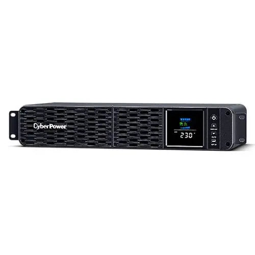 CSH Online Shop CyberPower Advanced PFC Sinewave 2U Rackmount 2000VA UPS, 1200W, Colour LCD, 8x IEC C13, USB, Hot-swappable Batteries CYBERPOWER