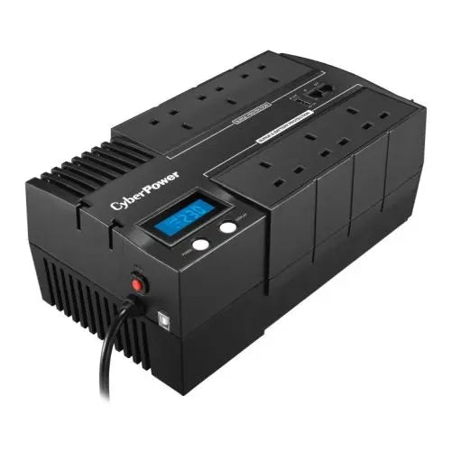 CSH Online Shop CyberPower BRICs 1000VA Line Interactive UPS, 600W, LCD Display, 6x UK Plug, AVR Energy Saving, Wall Mountable CYBERPOWER