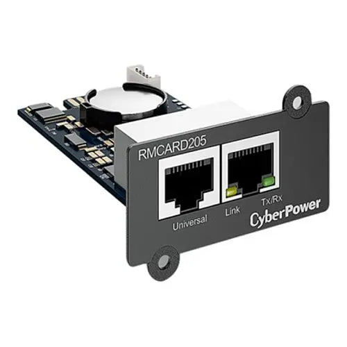 CSH Online Shop CyberPower RMCARD205 Remote Management Card, SNMP-Network, Input for ENVSENSOR CYBERPOWER