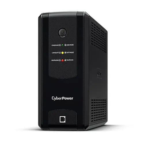 CSH Online Shop CyberPower UT 1050VA Line Interactive Tower UPS, 630W, LED Indicators, 6x IEC, AVR Energy Saving, Up to 1Gbps Ethernet CYBERPOWER