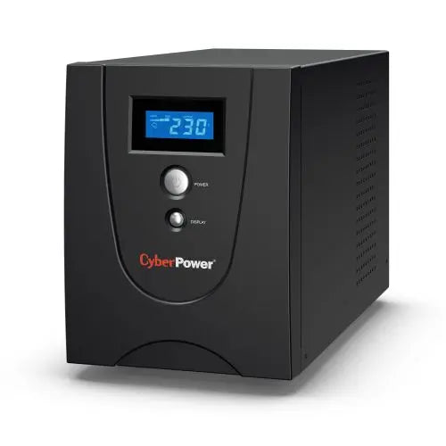 CSH Online Shop CyberPower Value 2200VA Line Interactive Tower UPS, 1320W, LCD Display, 6x IEC, AVR Energy Saving, Configurable Alarm CYBERPOWER