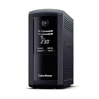 CSH Online Shop CyberPower Value Pro 1000VA Line Interactive Tower UPS, 550W, LCD Display, 6x IEC, AVR Energy Saving, 1Gbps Ethernet CYBERPOWER