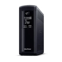 CSH Online Shop CyberPower Value Pro 1200VA Line Interactive Tower UPS, 720W, LCD Display, 8x IEC, AVR Energy Saving, 1Gbps Ethernet CYBERPOWER
