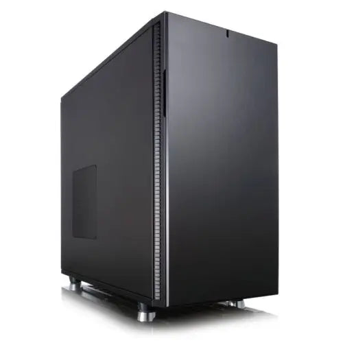 CSH Online Shop Fractal Design Define R5 (Black Solid) Silent Gaming Case, ATX, 2 Fans, Fan Controller, Configurable Front Door, Ultra Silent Design FRACTAL