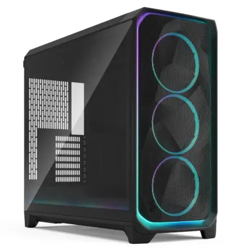 CSH Online Shop Fractal Design Meshify 3 XL Ambience Pro RGB (Black TG Light) Case w/ Light Tint Window, E-ATX, Mesh Front, 3x RGB Fans, Adjust Pro Hub, USB-C 20Gbps FRACTAL