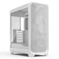 CSH Online Shop Fractal Design Meshify 3 (White TG Clear) Gaming Case w/ Clear Window, E-ATX, Mesh Front, 3x Momentum 14 Fans, USB-C 20Gbps FRACTAL