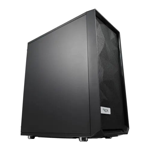 CSH Online Shop Fractal Design Meshify C (Black Solid) Gaming Case, ATX, Angular Mesh Front, High-airflow, 2 x 12cm Fans FRACTAL