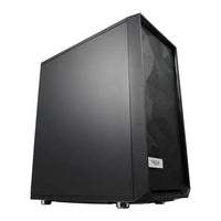CSH Online Shop Fractal Design Meshify C (Black Solid) Gaming Case, ATX, Angular Mesh Front, High-airflow, 2 x 12cm Fans FRACTAL