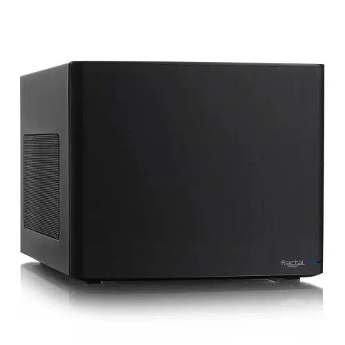 CSH Online Shop Fractal Design Node 304 (Black) Compact Cube Case, Mini ITX, ATX PSU & 310mm GPU Support, Modular Interior, 3 Fans, Fan Controller FRACTAL