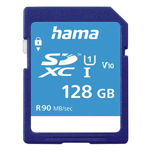 CSH Online Shop Hama 128GB SDXC Card, UHS-I Class 10, 90MB/s HAMA
