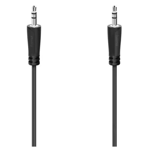 CSH Online Shop Hama 3.5mm Jack Stereo Cable, Male to Male, 0.5 Metre HAMA