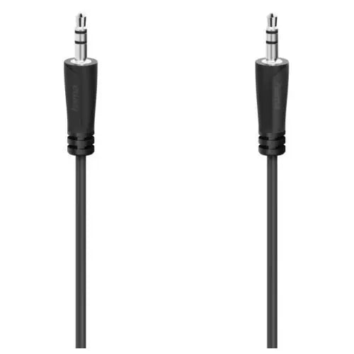 CSH Online Shop Hama 3.5mm Jack Stereo Cable, Male to Male, 5 Metre HAMA