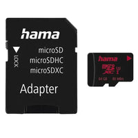CSH Online Shop Hama 64GB MicroSDXC Card with SD Adapter, UHS-I Class 3, 80MB/s HAMA