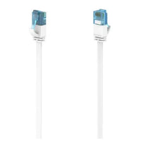 CSH Online Shop Hama CAT6a Patch Cable, Flat Ribbon, U/UTP Shielded, 5 Metres, White HAMA