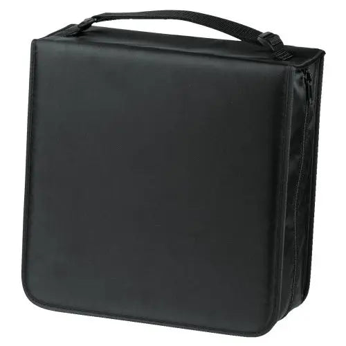 CSH Online Shop Hama CD/DVD/Blu-Ray Disc Wallet, Up to 34 Discs, Cleaning Cloth, Black HAMA