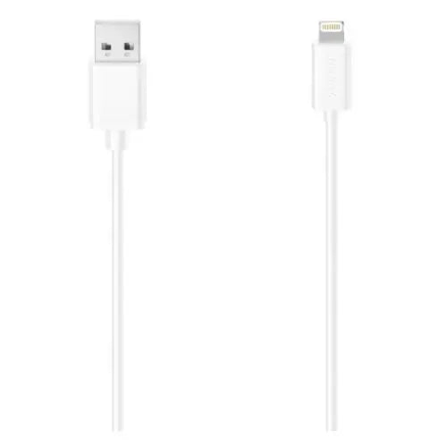 CSH Online Shop Hama Charging/Data USB-A to Lightning Cable, 480Mbps, 1.5 Metre, White HAMA