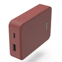 CSH Online Shop Hama Colour 10 Red 10000mAh Fast Charge Powerbank, USB-A & USB-C, LED Capacity Indicator HAMA