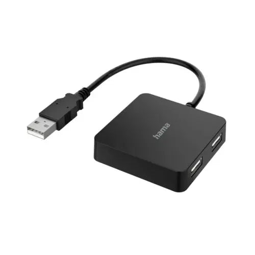 CSH Online Shop Hama External 4-Port USB 2.0 Hub, USB Powered HAMA