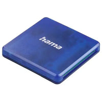 CSH Online Shop Hama External USB 2.0 Multi-Card Reader, SD/microSD/CF, Blue, USB Powered HAMA