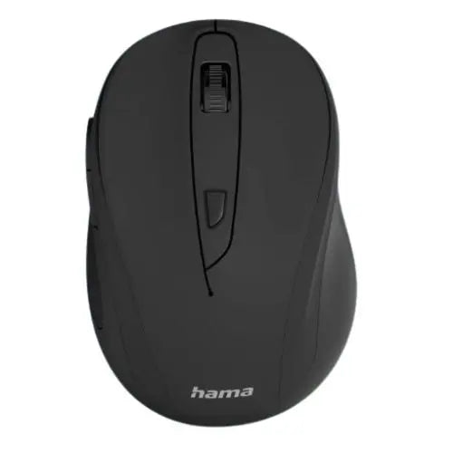 CSH Online Shop Hama MC-400 V2 Compact Wireless Optical Mouse, 6 Buttons, 800-1600 DPI, Black HAMA