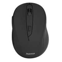 CSH Online Shop Hama MC-400 V2 Compact Wireless Optical Mouse, 6 Buttons, 800-1600 DPI, Black HAMA