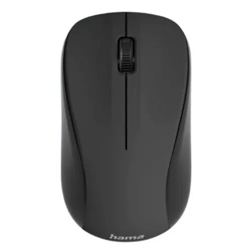 CSH Online Shop Hama MW-300 V2 Wireless Optical Mouse, 3 Buttons, 1200 DPI, Quiet, Ambidextrous, Black HAMA