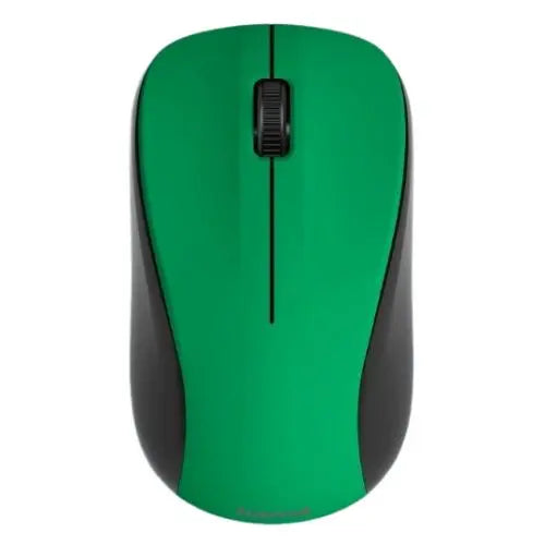 CSH Online Shop Hama MW-300 V2 Wireless Optical Mouse, 3 Buttons, Quiet, Ambidextrous, Green/Black HAMA